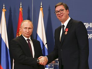Rusijos ir Serbijos prezidentai