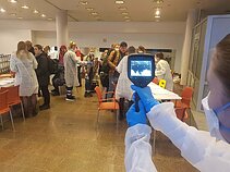 Tikrinimas dėl koronaviruso