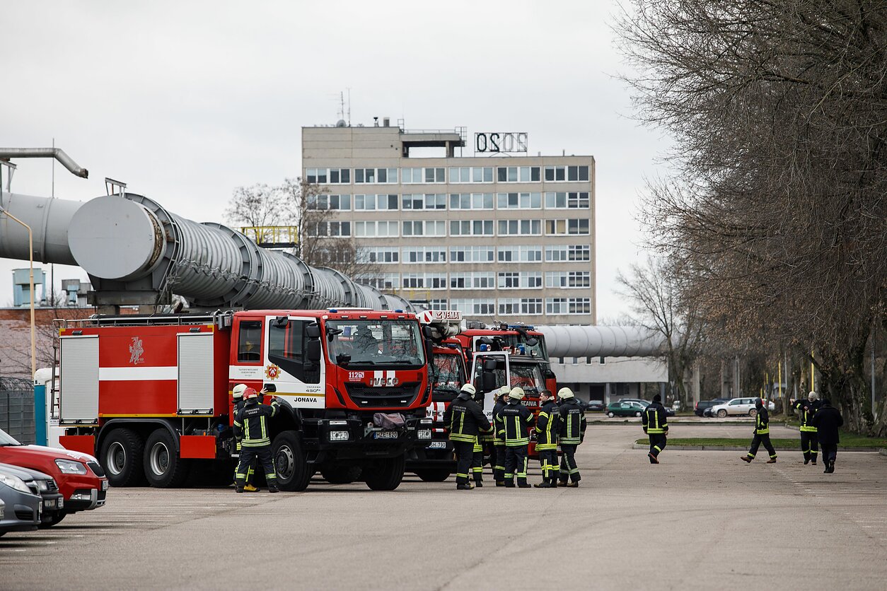„Achema“. Civilinės saugos pratybos 