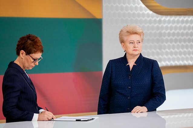 Savaitė. Prezidentė Dalia Grybauskaitė džiaugiasi nepriklausomybės metais pasiektais fundamentaliais dalykais: dabar liko pasirūpinti šalies ateitimi