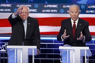 Bernie Sandersas, Joe Bidenas