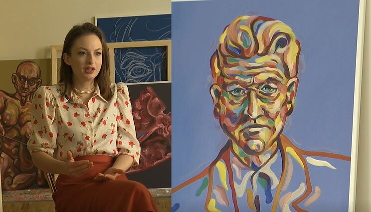 Po gyvenimo Londone ir Berlyne menininkė Julija Jankelaitytė ramybę ir save atrado Lietuvoje