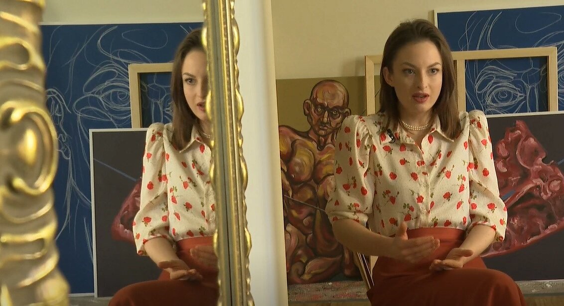 Tapytoja Julija Jankelaitytė grįžo į Lietuvą