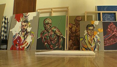 Tapytoja Julija Jankelaitytė grįžo į Lietuvą