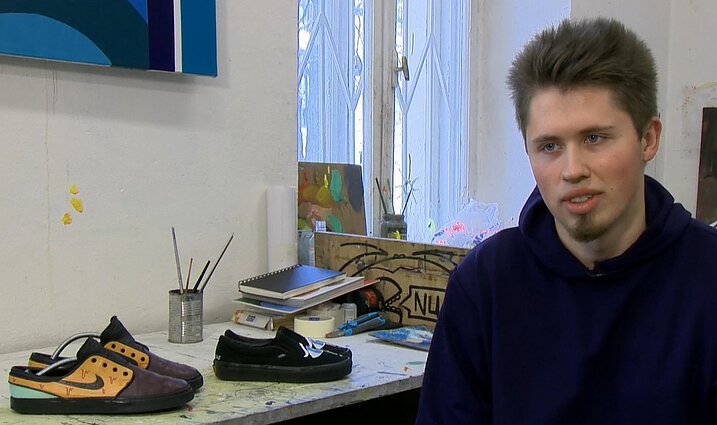 Ne tik antram gyvenimui prikeliantis, bet ir meno kūriniais batus verčiantis studentas: tai – mano aistra