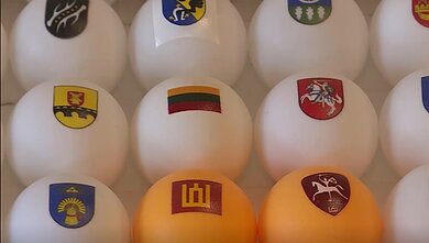 Romualdo Franckaičio stalo teniso atributikos kolekcija