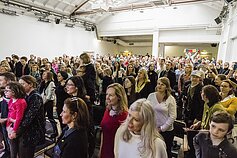 The Lithuanian Community  in Paris enjoying the Andrius Mamontovas concert 