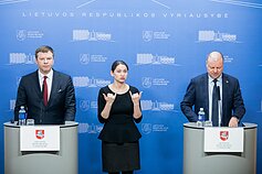 Vilius Šapoka, Saulius Skvernelis