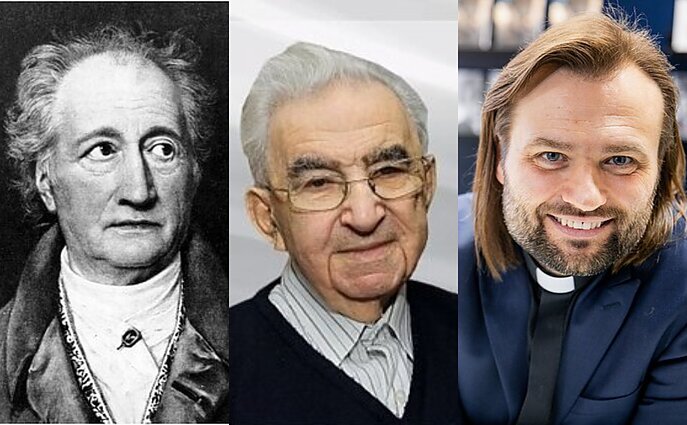 Johannas Wolfgangas Goethe, Grigorijus Kanovičius, Algirdas Toliatas 