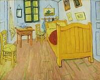 Van Gogo muziejus Amsterdame. Vincentas van Goghas „Miegamasis Arlyje“ (1888)