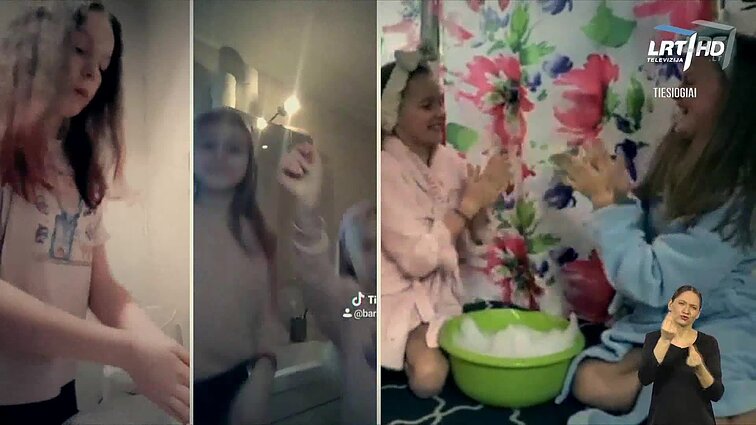 Įdomiosios pamokos tiesiogiai. Mankšta su Dainiumi Adomaičiu, pankuojanti kalba ir Jovani užduotis būsimiems didžėjams