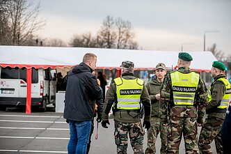 Mobilusis koronaviruso ėpatikros punktas