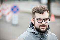 Mobilusis koronaviruso patikros punktas. P. Poderskis.