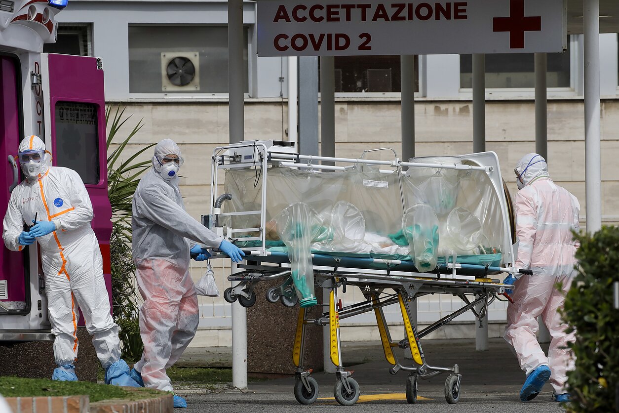 AP  nuotr., Koronavirusas Italijoje
