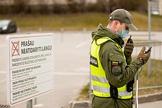 Mobilus koronaviruso patikros punktas