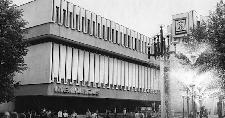 Sovietmečiu populiari universalinė parduotuvė „Merkurijus“