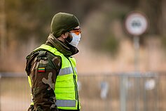 Mobilus koronaviruso patikros punktas Mobilus koronaviruso patikros punktas