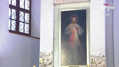 Image of Divine Mercy, the Shrine of Divine Mercy in Vilnius