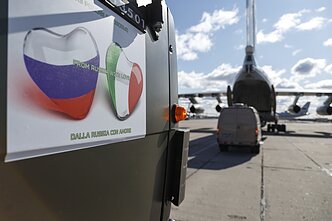 Rusijos siunčiama pagalba Italijai kovojant su koronavirusu Rusijos siunčiama pagalba Italijai kovojant su koronavirusu