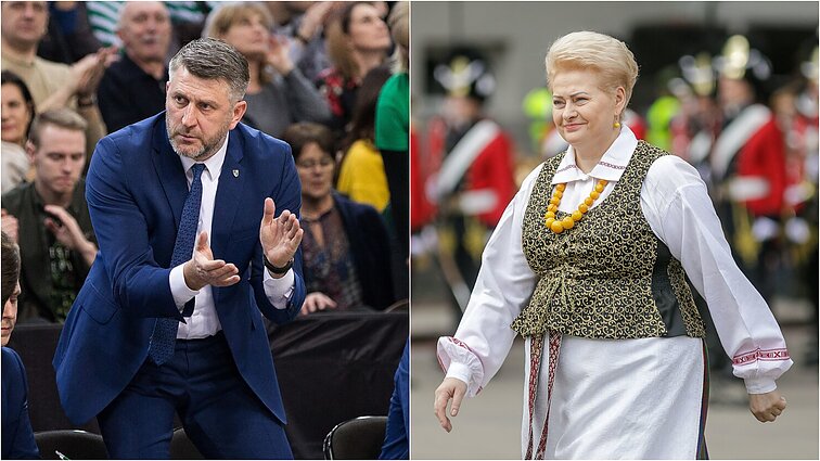 Įdomiosios pamokos tiesiogiai. Namų darbai iš prezidentės Grybauskaitės, mainai iš telefono į „Porsche“ ir mankšta su Maskoliūnu