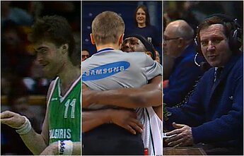 Arvydas Sabonis, Tanoka Beardas, Vladas Janiūnas Arvydas Sabonis, Tanoka Beardas, Vladas Janiūnas