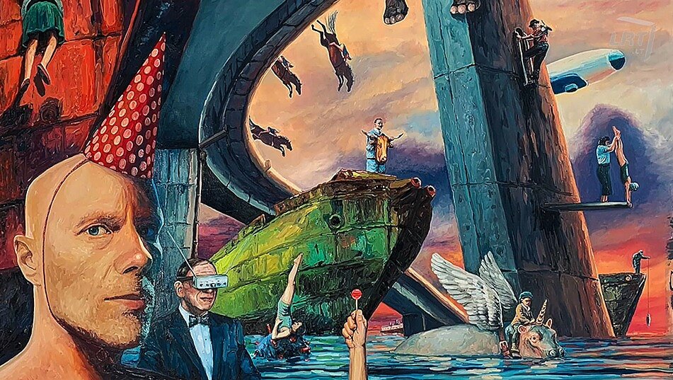 Svajonių šalis. Menininkas Algis Kriščiūnas: lietuviai turi tikėjimą, kad pinigai gali viską