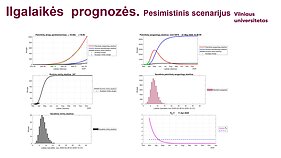 Vilniaus universiteto mokslininkų prognozė, pesimistinis scenarijus