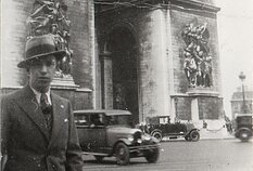 Antanas Gudaitis in Paris, 1937 Antanas Gudaitis in Paris, 1937