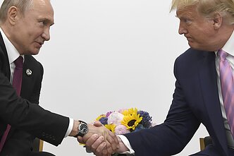 Vladimiras Putinas ir Donaldas Trumpas