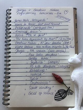 Jurgos koncerto programa