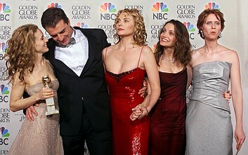 Sarah Jessica Parker ir kiti serialo „Seksas ir miestas“ aktoriai