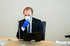 Apsauginių kaukių dėvėjimo klaidos Seime
