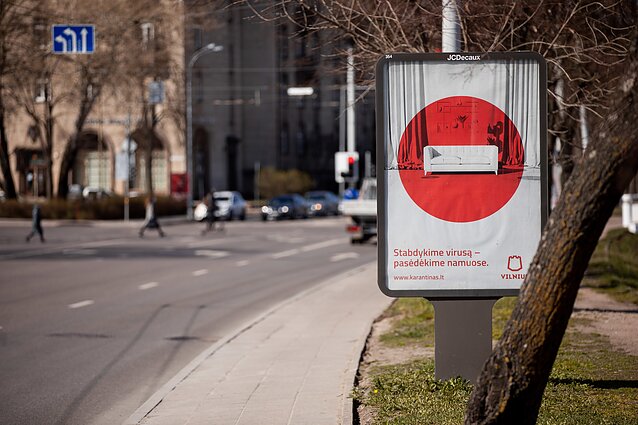 Karantinas Lietuvoje, Vilnius