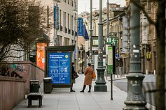 Velykų rytą sostinė pasitinka tuščiomis gatvėmis Velykų rytą sostinė pasitinka tuščiomis gatvėmis