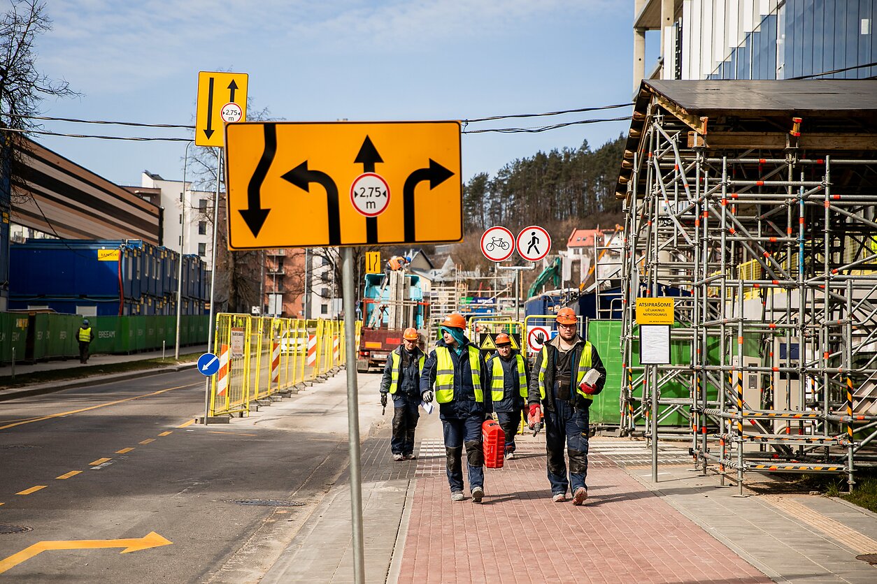 Statybos; statybų darbai
