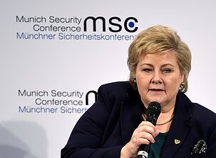 Norvegijos premjerė Erna Solberg