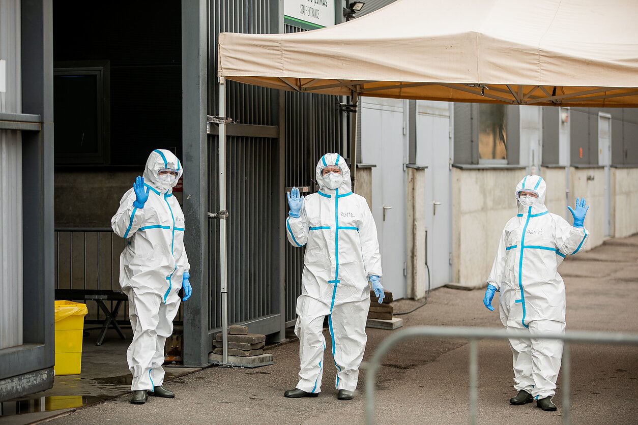 Lithuania under quarantine Lithuania under quarantine