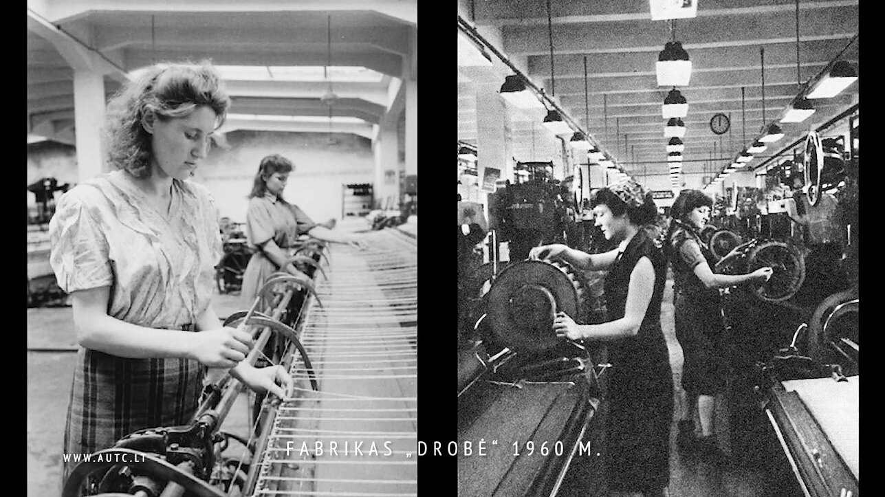 Fabrikas „Drobė“, 1960
