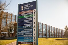 Koronavirusas; Klaipėdos universitetinė ligoninė