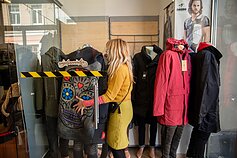 Verslas; prekyba; drabužių parduotuvė