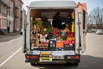 Vegetable truck