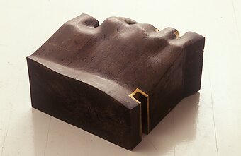 Vladas Urbanavičius, Hand, 1979, wood, bronze, 27 × 50 × 49 cm. MO Museum collection