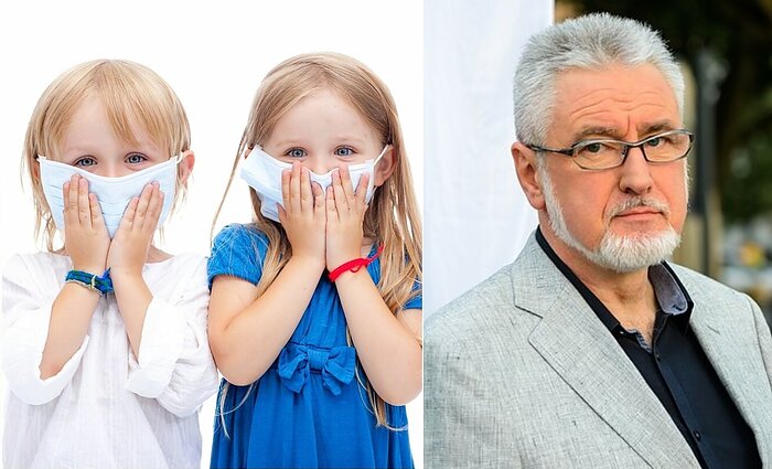 Svarbios išimtys: vaikams iki 2 metų respiratoriai – draudžiami, o kaukės – nerekomenduojamos