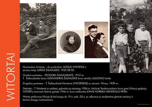 Parodos „Šalkauskių giminės archyvai – aversai ir reversai“ eksponatas Parodos „Šalkauskių giminės archyvai – aversai ir reversai“ eksponatas