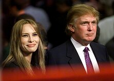 Donaldas Trumpas ir Melania Trump Donaldas Trumpas ir Melania Trump