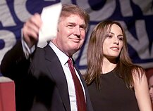 Donaldas Trumpas ir Melania Trump Donaldas Trumpas ir Melania Trump