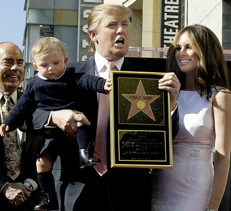 Donaldas Trumpas ir Melania Trump Donaldas Trumpas ir Melania Trump