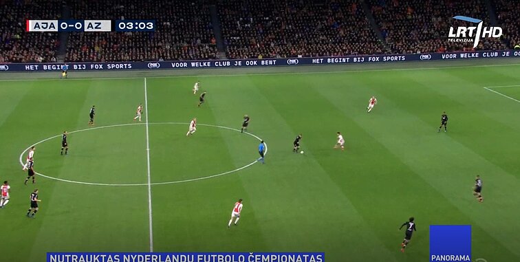 Sportas. Orai. Nutrauktas Nyderlandų futbolo čempionatas