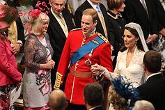Kate Middleton ir princas Williamas