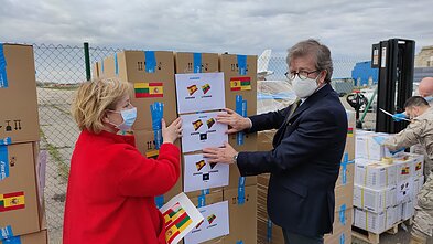 Lithuanian cargo bound for Spain